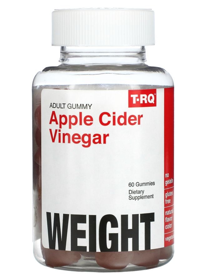 TRQ Adult Gummy Apple Cider Vinegar 60 Gummies