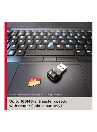 Extreme microSDXC UHS-I Card Read Speed 190 MBps Write Speed 130 MBps Transfer speeds of up to /s SDSQXAV-256G-GN6MN - view 5