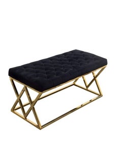 madastore Black captone banquette 