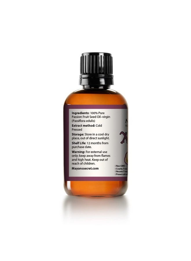 Mayan's Secret Mayan's Secret Passion Fruit Seed oil Maracuja Oil 100% Pure/Natural/Cold Pressed/Undiluted.  - Image 2