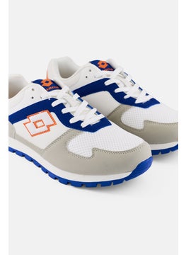 LOTTO Men Runner Plus Lace Up Sports Shoes, Multicolor  - Image 3