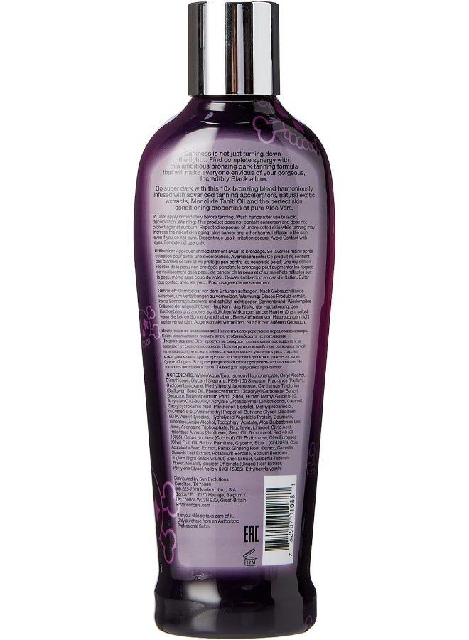 Pro Tan Incredibly Black Double Dark Bronzing Lotion, 8.5 Ounce - Image 2