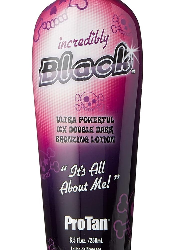 Pro Tan Incredibly Black Double Dark Bronzing Lotion, 8.5 Ounce - Image 1