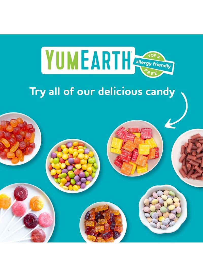 يام إيرث يام أورث‏, قطع قابلة للمضغ من الفاكهة العضوية ، نكهة الليمون ، والبرتقال ، والفراولة ، والكرز ، 5 أونصة (142 جم) - Image 2