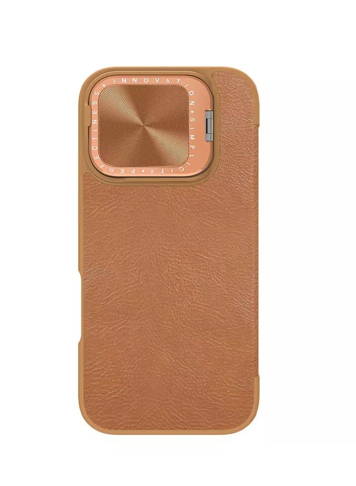 Nillkin Qin Prop Leather case for Apple iPhone 16 Pro (2024) - Image 1