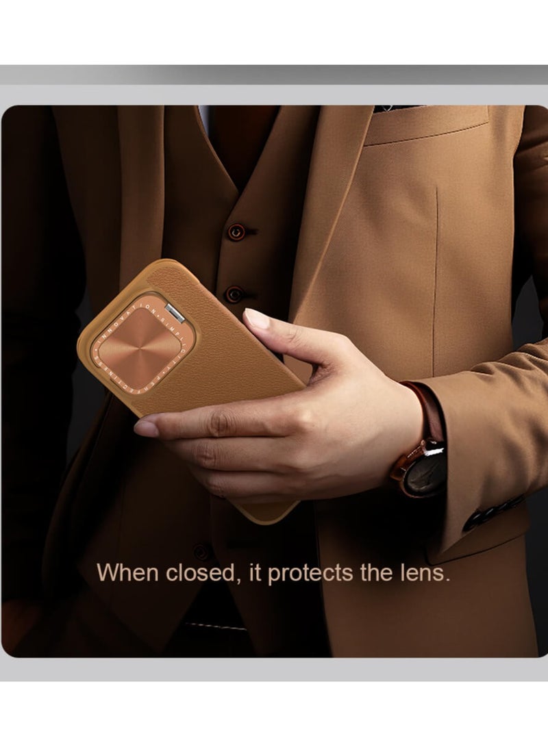 Nillkin Qin Prop Leather case for Apple iPhone 16 Pro (2024) - Image 5