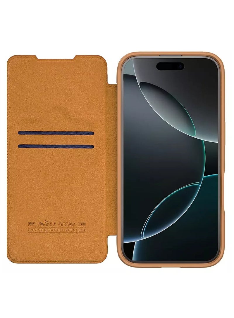Nillkin Qin Prop Leather case for Apple iPhone 16 Pro (2024) - Image 3