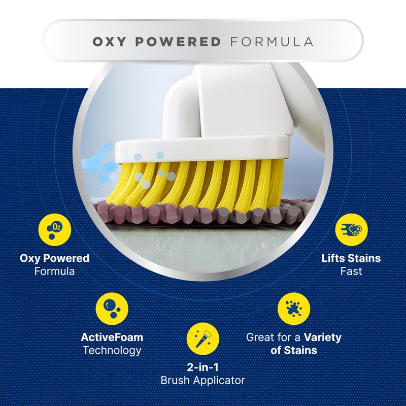 Carbona Carpet Cleaner with Brush | Oxy-Powered Foam for Spot Stain Removal | 13.5 Fl Oz - Image 2
