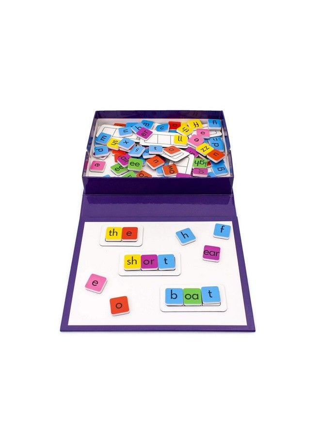 Junior Learning Rainbow Phonics Tiles With Built In Magnetic Board Multi  - Image 4
