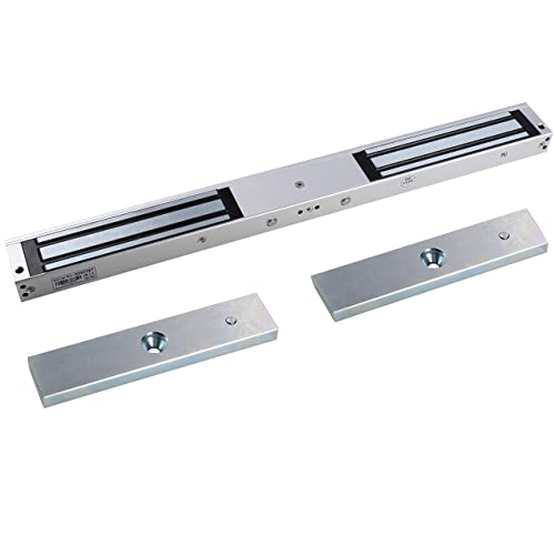 UHPPOTE Double Door Electromagnetic Lock 600lbs Holding Force Fail Safe for Access Control System - Image 1