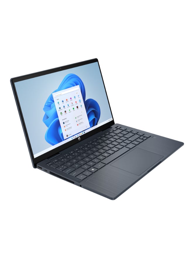 HP Pavilion x360 9X3N4EA Laptop With 14-Inch Full HD Display, Intel Core i7-1355U Processor/16GB RAM/1TB SSD/Intel Iris Xe Graphics/Windows 11 Home / Space Blue / Space Blue English/Arabic Space Blue - Image 3