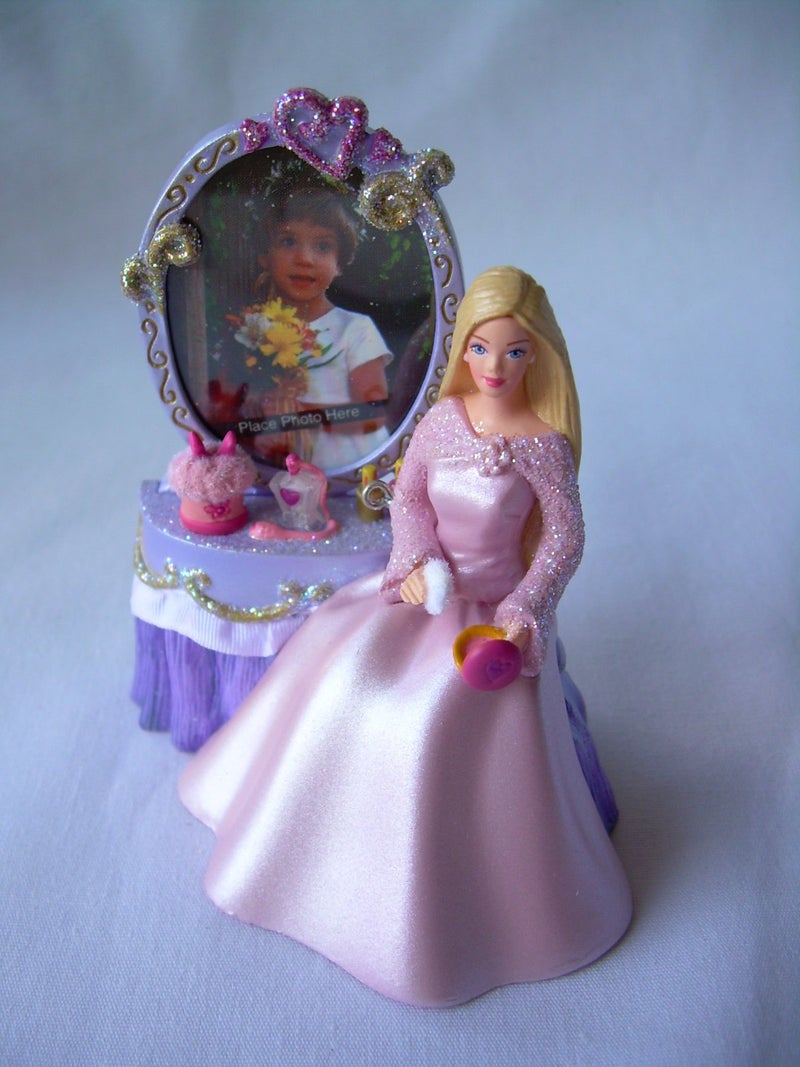 Hallmark 2003 Ornament Barbie Special Memories Photo Holder - Image 2