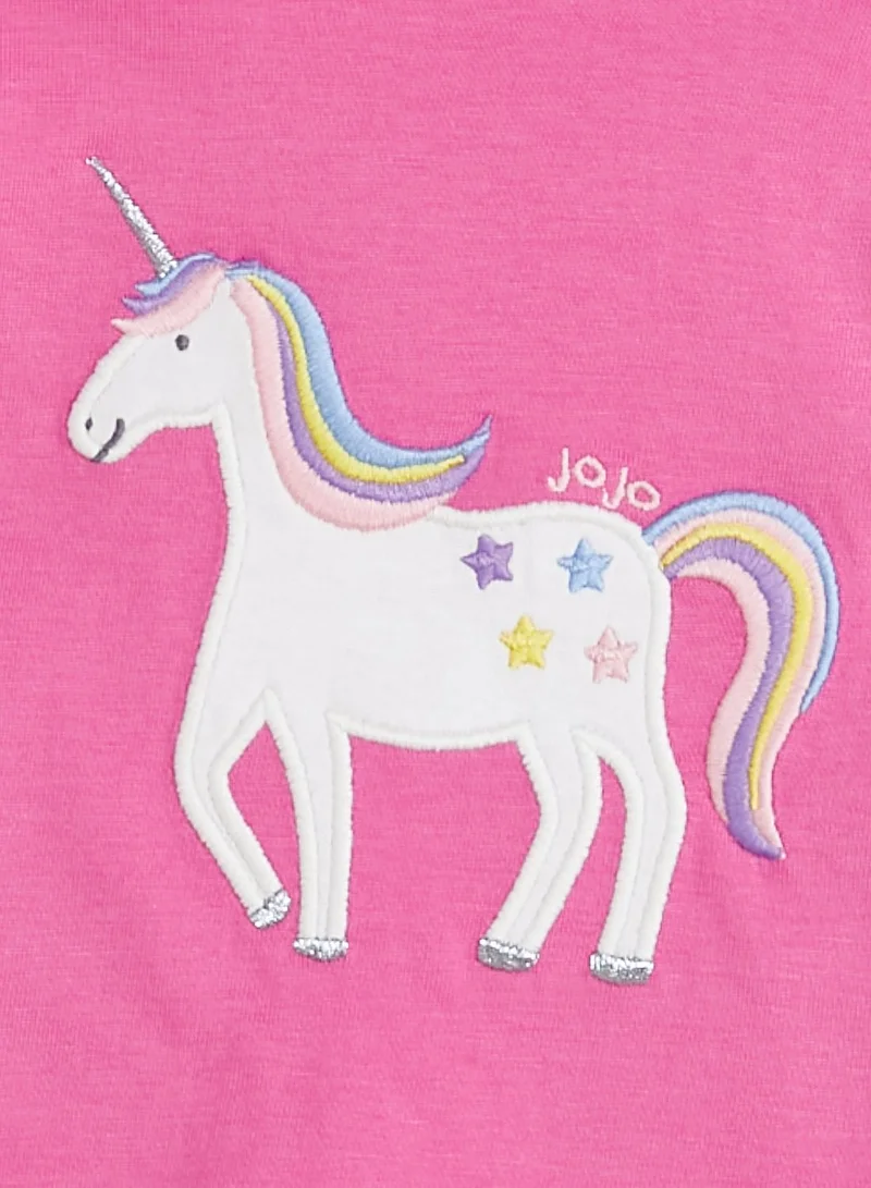 JoJo Maman Bebe Kids Unicorn T-Shirt
