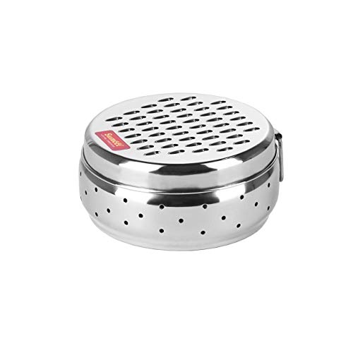 Sumeet Stainless Steel Vegetable Grater With Storage Container - Image 1