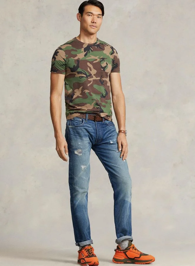 POLO RALPH LAUREN Custom Slim Fit Camo Pocket T-Shirt