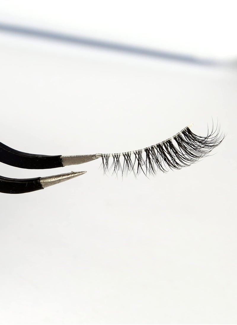 Cat Eye Lashes, Natural Half Lashes, False Eyelashes Set, Cat Eye 3D Artificial Lashes, Fluffy and Soft 10 Pairs Lash Set