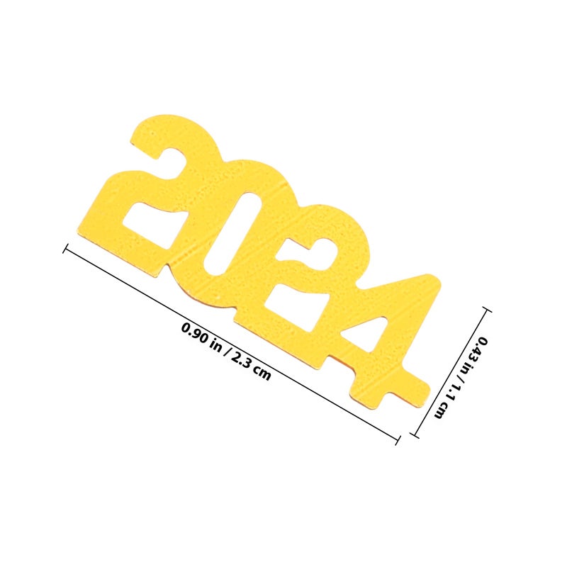 3 bags of New Year Table Decorations Party Decorative Confetti New Year Party Celebration Confetti - Image 2