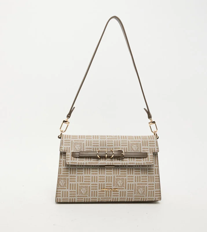 ان كلاين Anne Klein Women’s Grey PU Shoulder Bag