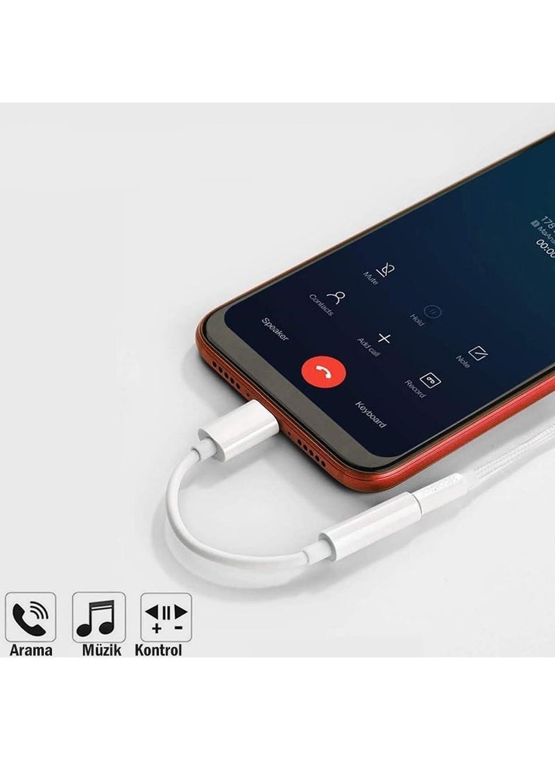 Hiqonic Type-C Aux Converter Apparatus 3.5mm Aux Cable Otg Samsung Xiaomi Huawei Oppo Redmi Compatible Cable  - Image 4