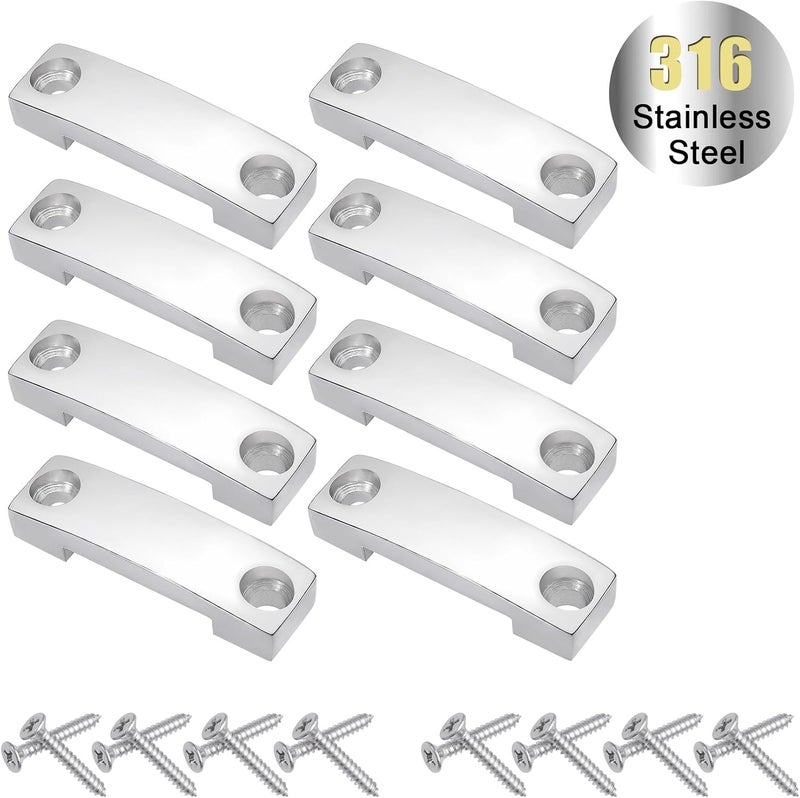 Ayaport Battery Tie Down Strap Battery Box Hold Down Kit, Cooler Tie Down Kit, with Stainless Steel Bracket & Screws Used for RV Battery, Yeti Cooler Accessories - Image 2