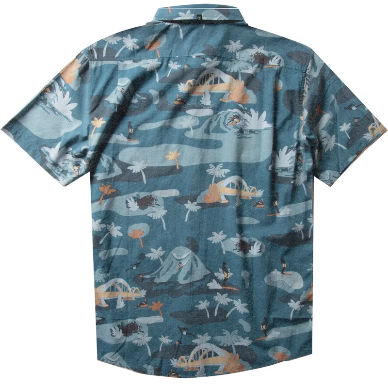 Vissla Risky Shirt Dark Slate