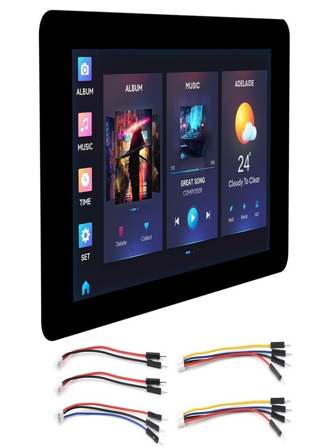 Waveshare ESP32-S3 7inch Capacitive Touch Screen Development Board 800×480 Resolution 7 inch 65K RGB LCD Disply,5-Point Touch,Supports WiFi & Bluetooth - Image 1