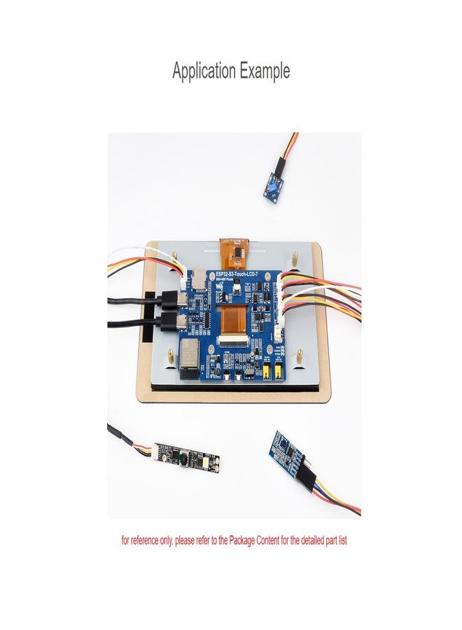 Waveshare ESP32-S3 7inch Capacitive Touch Screen Development Board 800×480 Resolution 7 inch 65K RGB LCD Disply,5-Point Touch,Supports WiFi & Bluetooth - Image 5