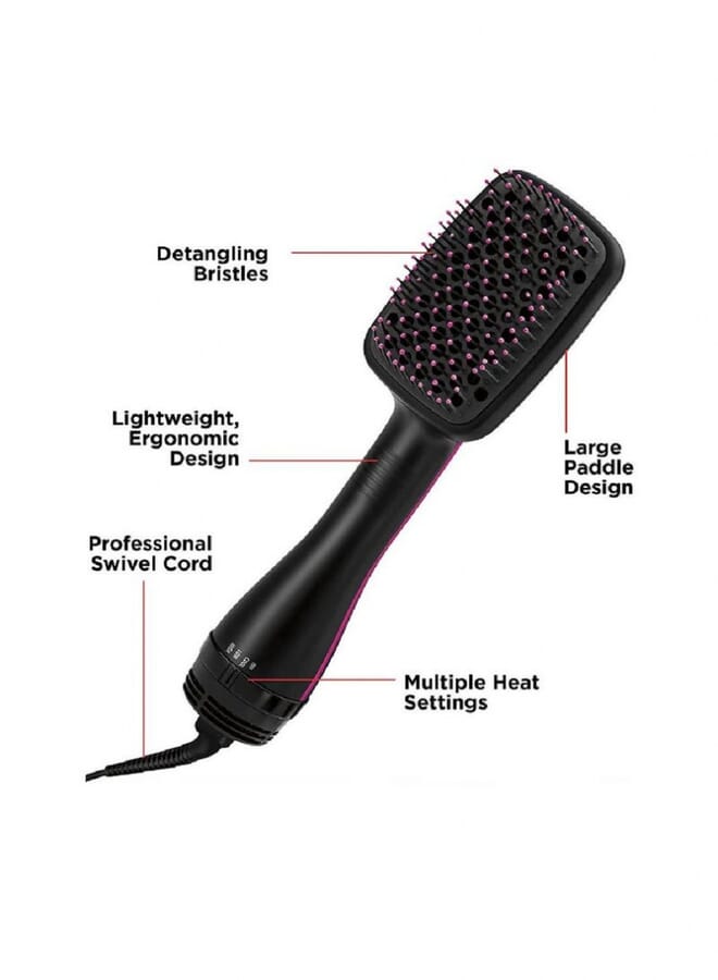 PROMASS Hair Dryer And Styler Detangle Dry And Smooth Hair Black - Image 3