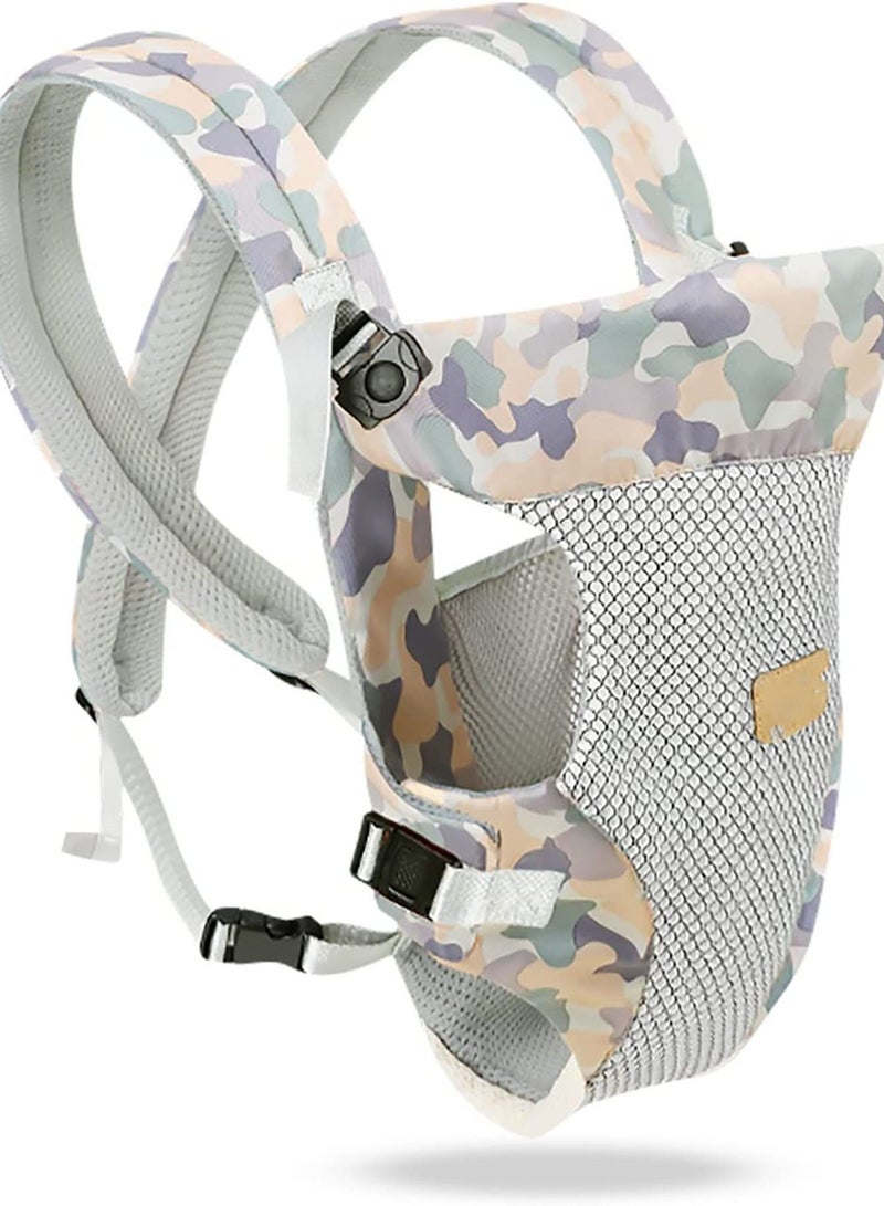 Barakah Baby Carrier, Lightweight Breathable Baby Carrier,  4-in-1 Infant Carrier, Convertible Front and Back Child Carrier Backpack, Multi-Function for Newborn Toddler 0 to 36 Months - Image 1