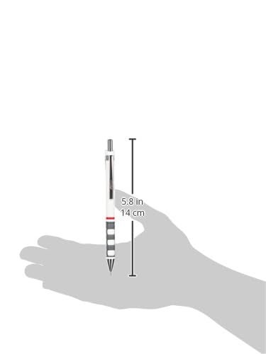 Rotring 07mm Mechanical Clutch Lead Pencil Tikky for Smooth Writing Drafting Drawing White Barrel Stationery - Image 3