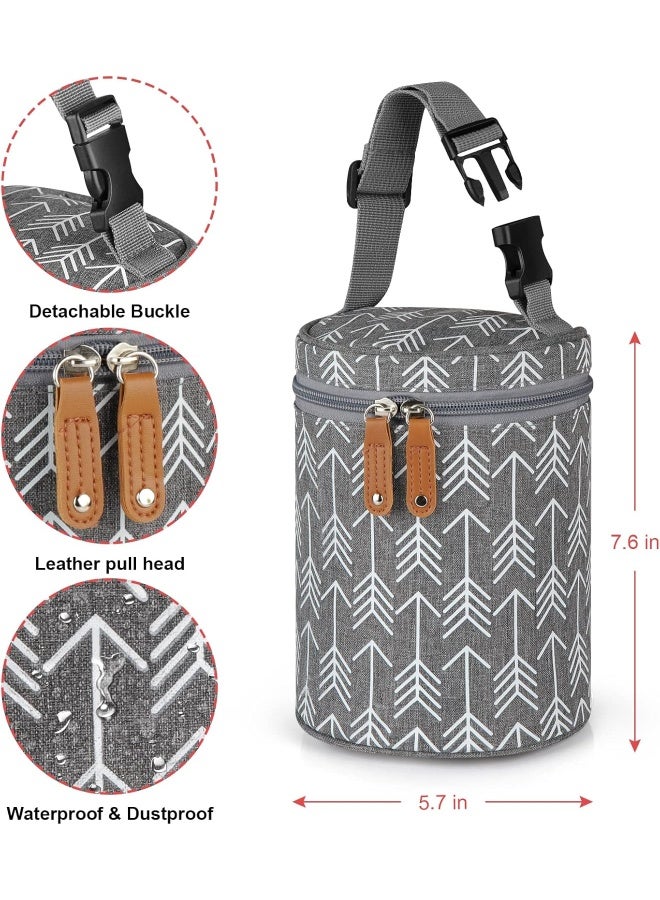 Accmor Breastmilk Cooler Bag with Ice Pack, Insulated Baby Bottle Cooler Tote Bags - Image 4