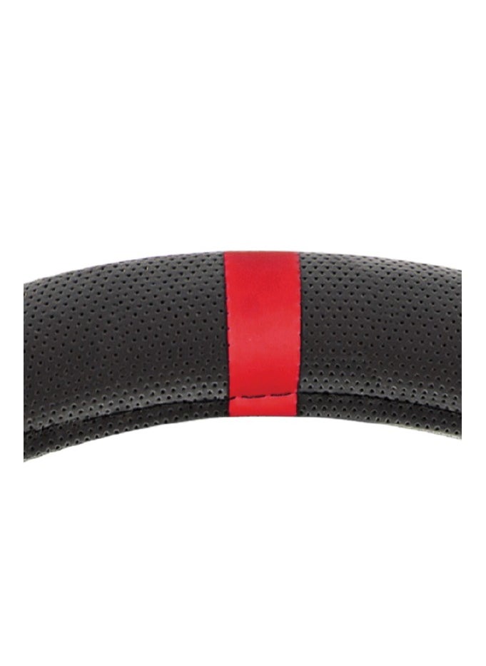 Red Bull RED BULL RACING STEERING WHEEL COVER BLACK/RED 02  - Image 2