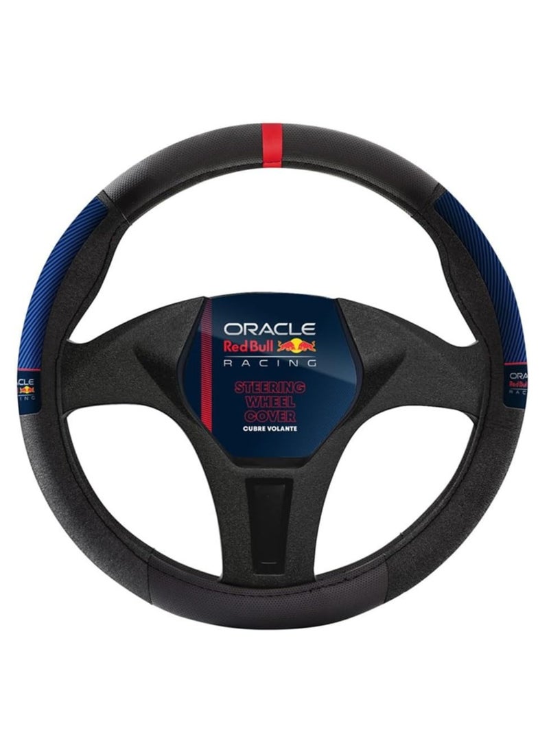 Red Bull RED BULL RACING STEERING WHEEL COVER BLACK/RED 02  - Image 1