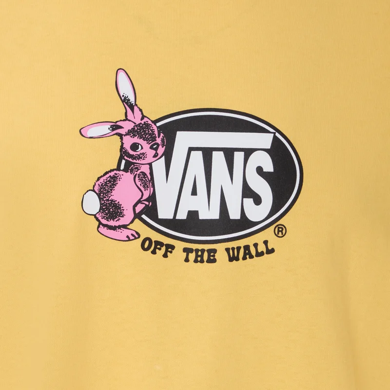VANS Yellow Men's Logo T-Shirt for Men | Best Price UAE