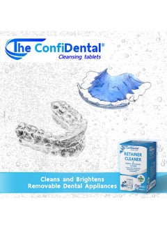 The ConfiDental The ConfiDental Cleansing Tablets (120tablets) - 4 months supply. Retainer, Mouth Guard and Dental Appliances Cleaner. Keep your Dental Alliances Fresh and Clean like new.  - Image 5