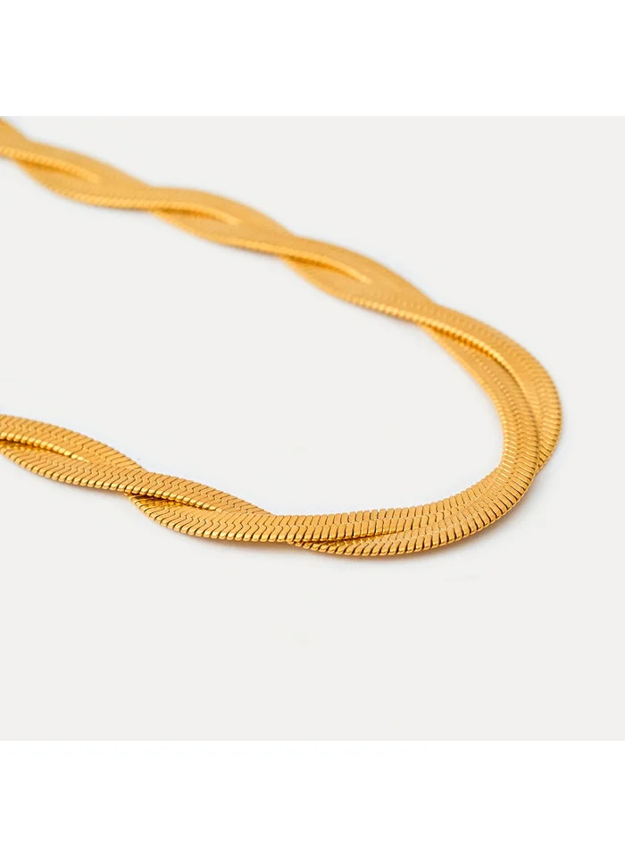 noya 18K Gold Plated Ava Chain Necklace