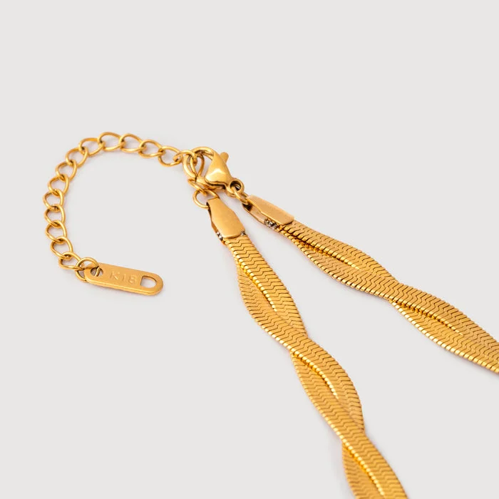 noya 18K Gold Plated Ava Chain Necklace