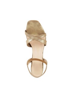 Mochi Mochi Womens Synthetic Antic Gold Sandals (Size (4 UK (37 EU))  - Image 5