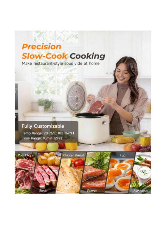 Feekaa Rice Cooker Small 1.5L, 6-in-1 Electric Cooker with Timer & Keep Warm, Small Multi Cooker for 1-3 People (Quick Cook/Slow Cooker/Cake/Yogurt), Ideal for Home, Dorm, Office, Travel - Image 5