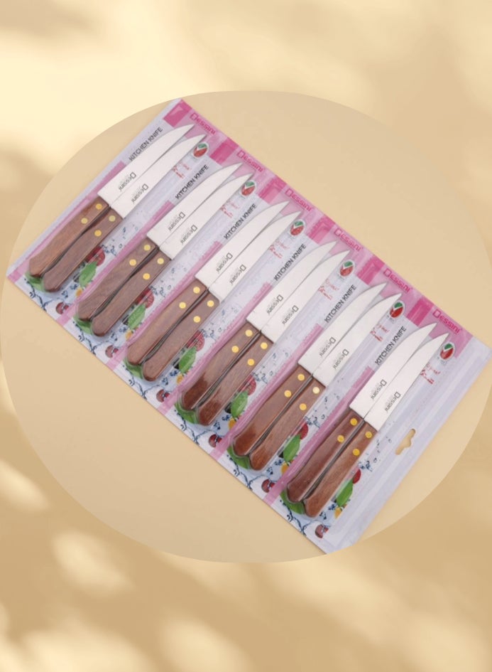 DESSINI طقم سكاكين ستيك مكون من 12 قطعة - Image 1