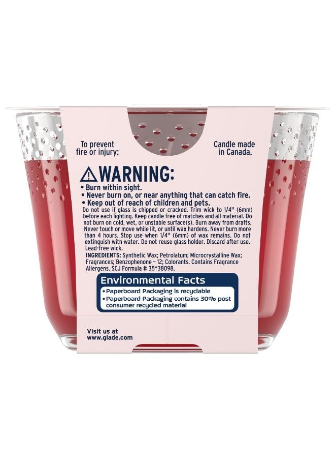Glade Welcoming Apple Cinnamon Candle 193g  - Image 2
