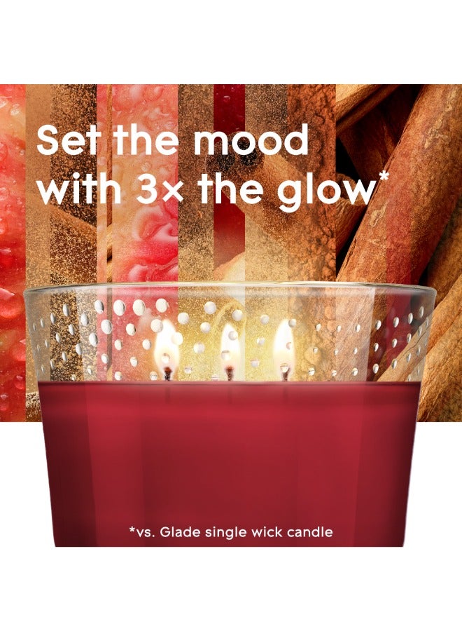 Glade Welcoming Apple Cinnamon Candle 193g  - Image 4