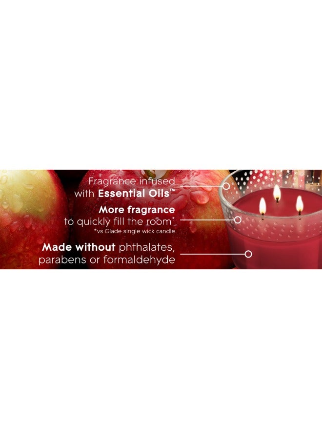 Glade Welcoming Apple Cinnamon Candle 193g  - Image 5