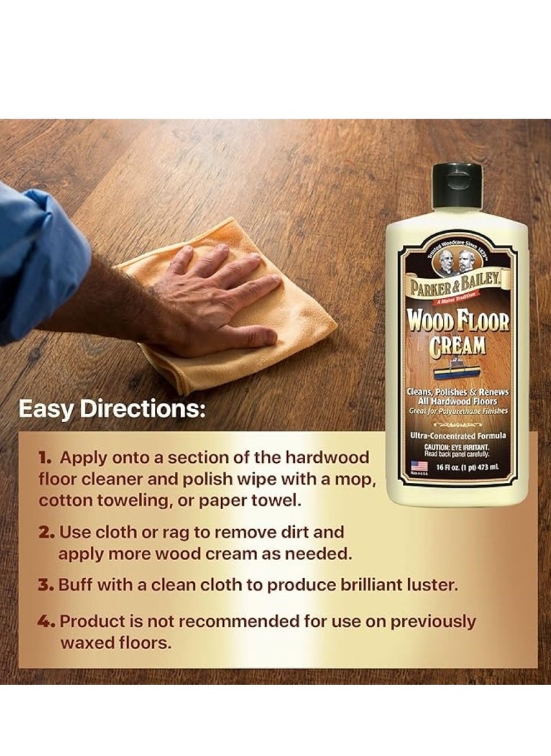 Parker & Bailey Wood Floor Cream 473 ML  - Image 3