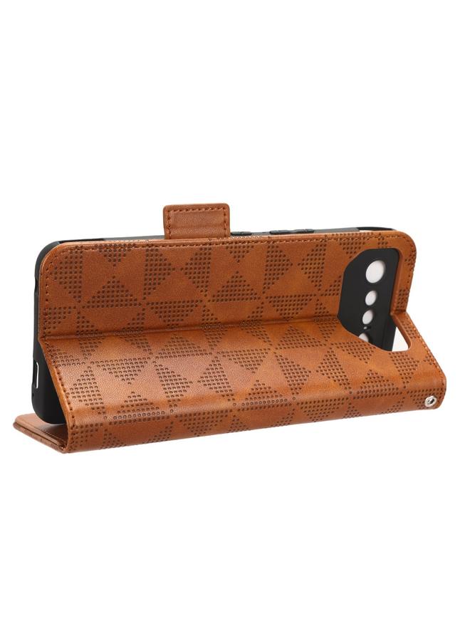 اس-توب جراب هاتف Asus ROG Phone 7 من الجلد بنمط مثلث متماثل - Image 5