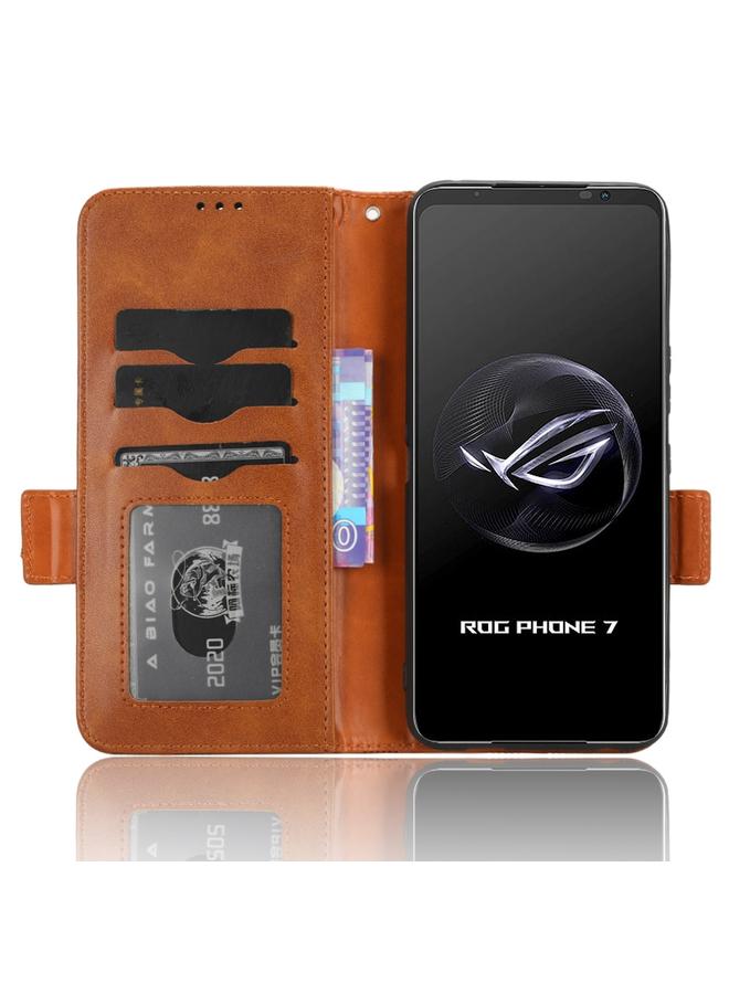 اس-توب جراب هاتف Asus ROG Phone 7 من الجلد بنمط مثلث متماثل - Image 4
