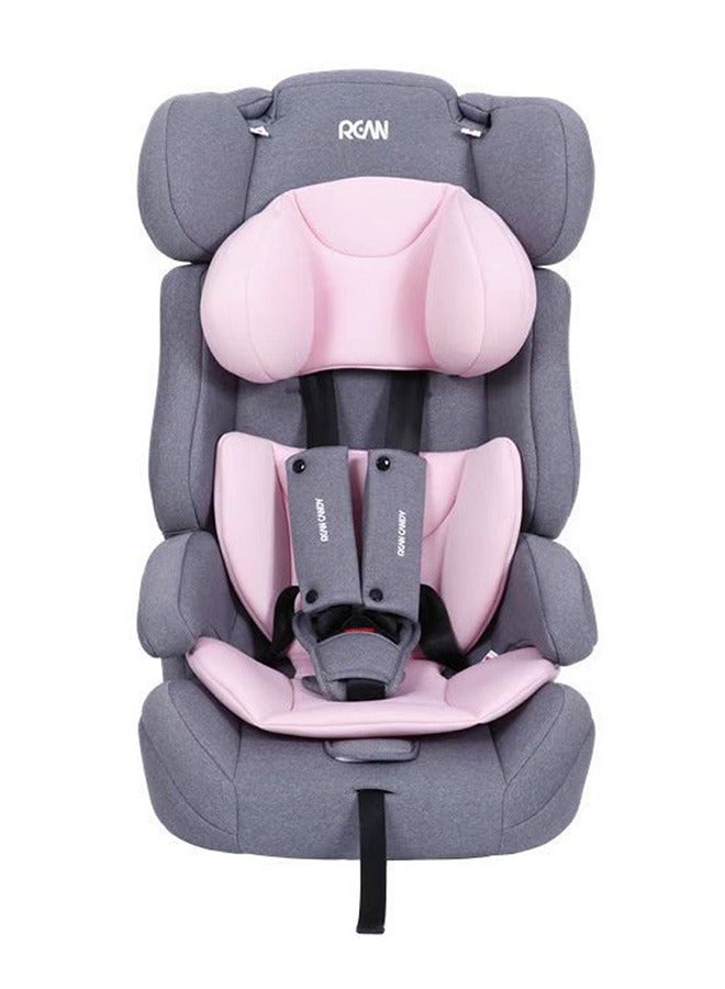ما بيبي محمول قابلة للطي مقعد سيارة الطفل مع زيادة وسادة مقعد السلامة للأطفال من 9 أشهر إلى 12 سنة - Image 1