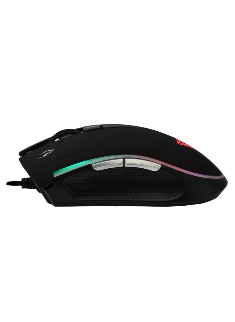 GAMDIAS - Zeus E2 RGB Gaming Mouse 3,200 DPI + NYX E1 Gaming Mouse Pad 23.5 X 18 CM - Image 1