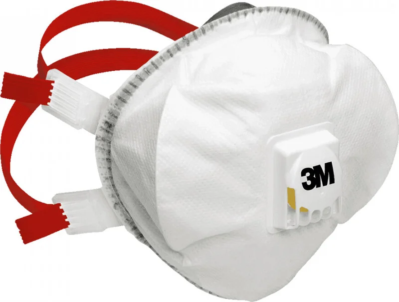 3M Dust Fog Metal Smoke Mask 8835 Ffp3 5-Piece