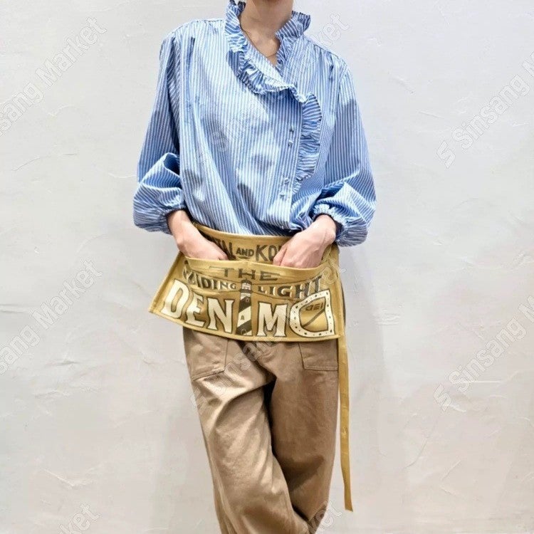 Canvas Letter Vintage Style Waistpack Crossbody Bag - Image 3